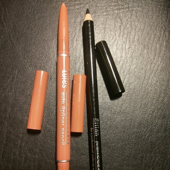 Other - 3/12 Wood Eye liner & Dual Lip liner orange beige